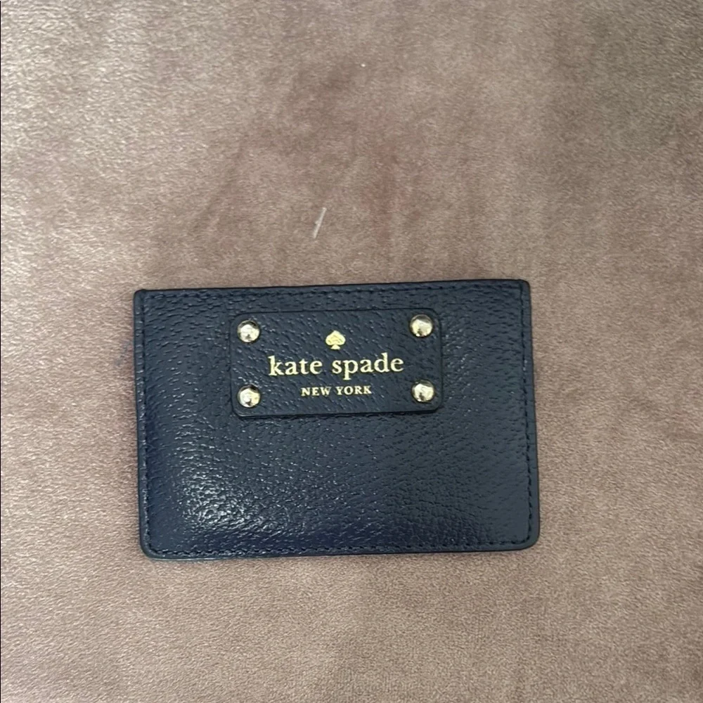 Kate Spade navy Card Holder